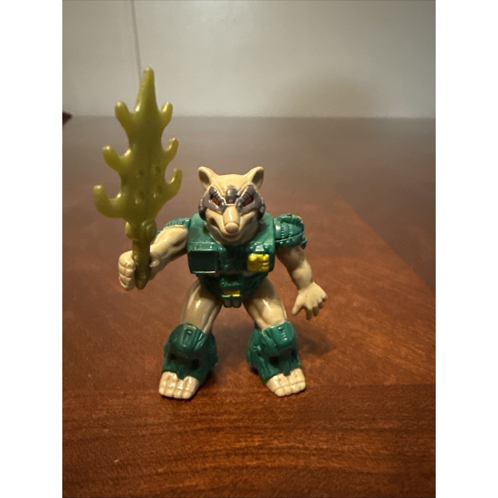 Takara Hasbro Battle Beasts Dragoon Raccoon #39 Figure Weapon